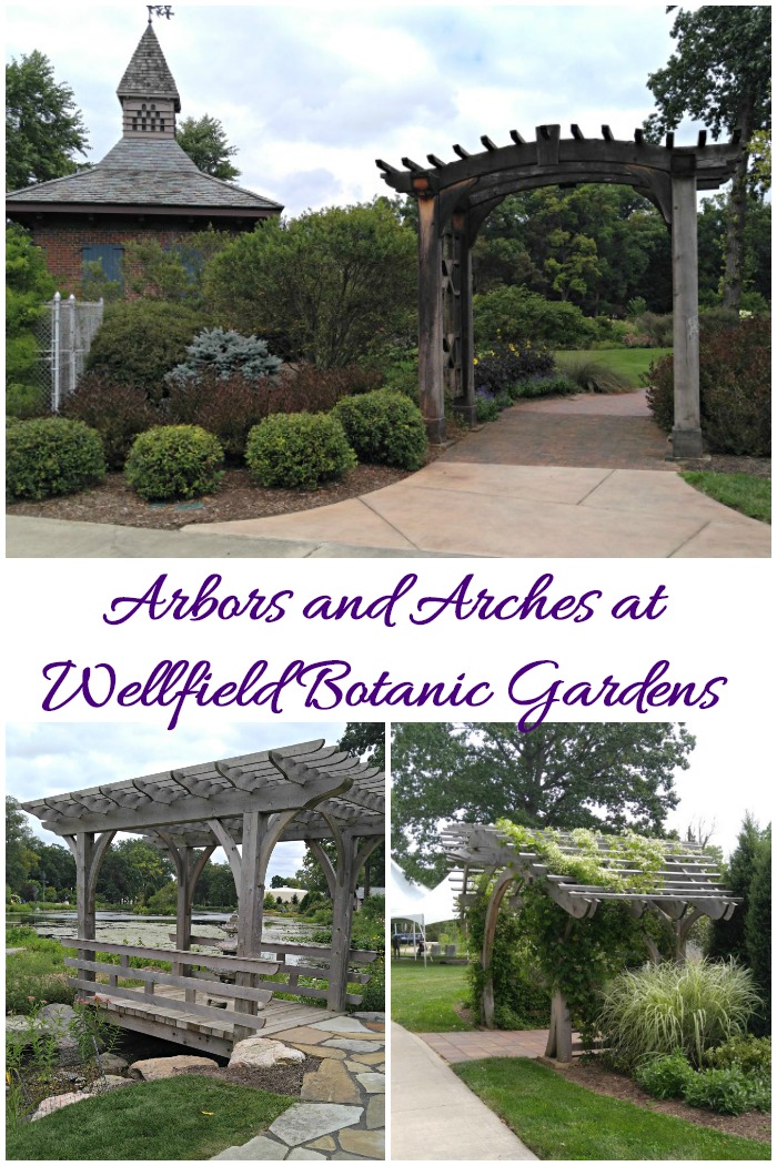 Arbors and Arches at Wellfield Botanic Gardens